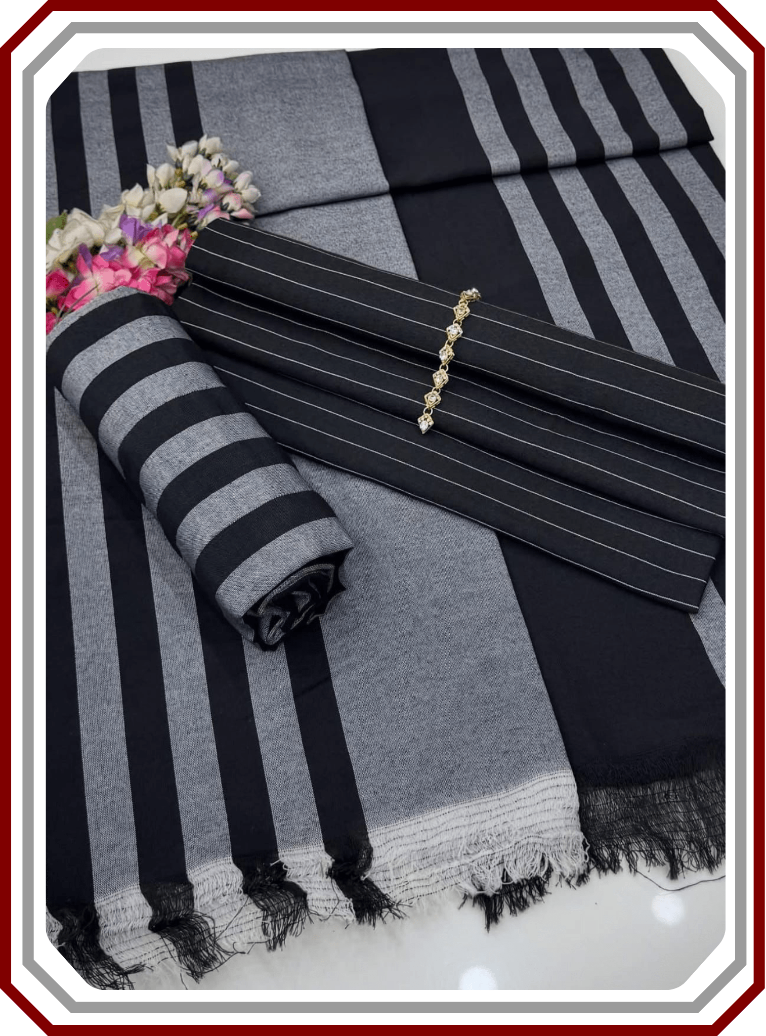 Multani Khaddi Susi 3pc Unstitched Suit - Winter 2025