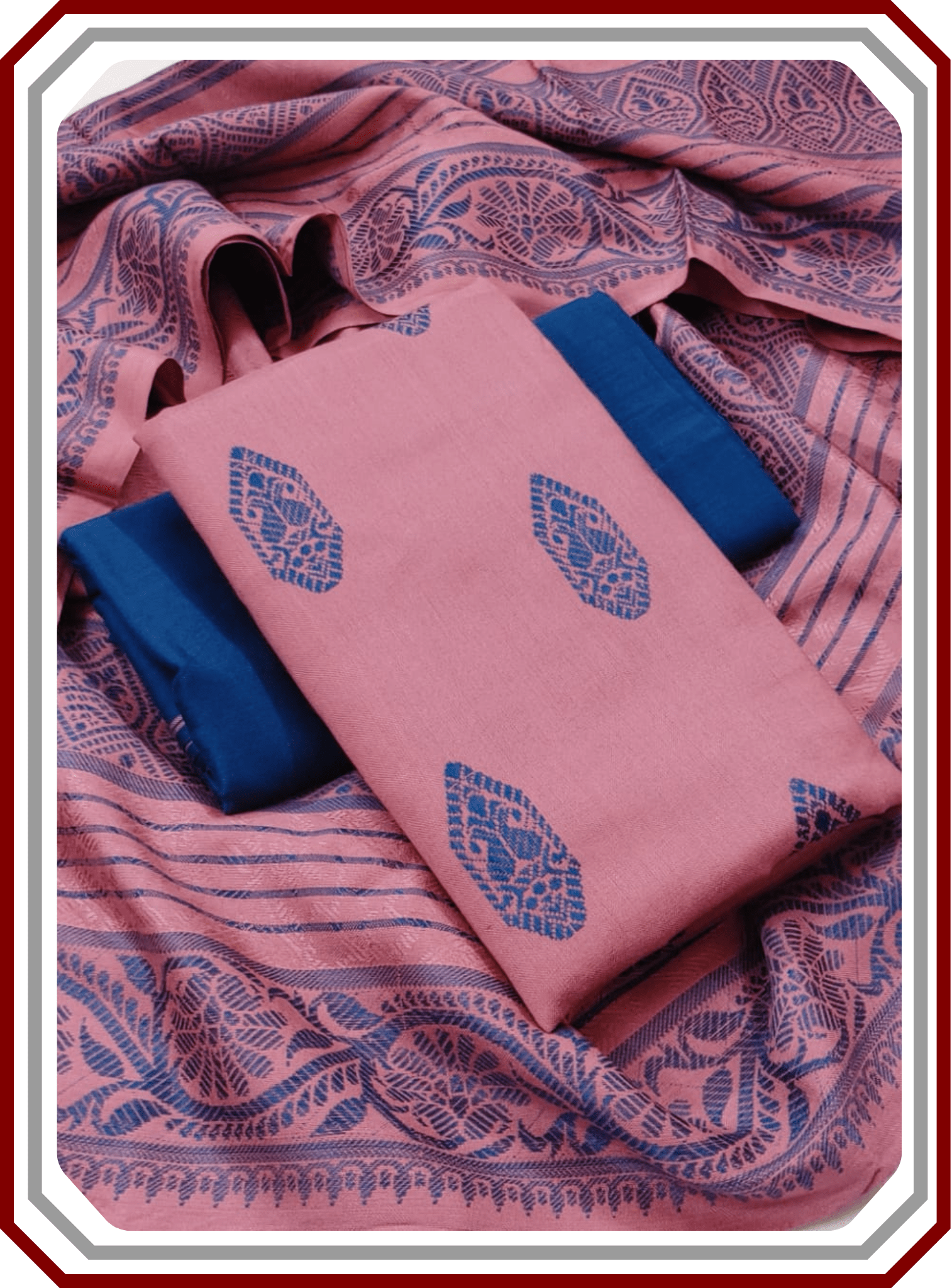 Susi Jacquard Winter Suit - Booti Shirt & Shawl