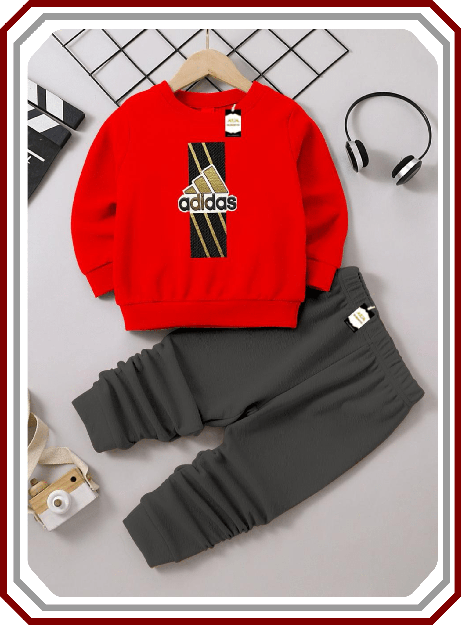 Kids Premium Fleece Winter Set - Sweatshirt & Trouser (6M - 10Y) - Pehna Textile