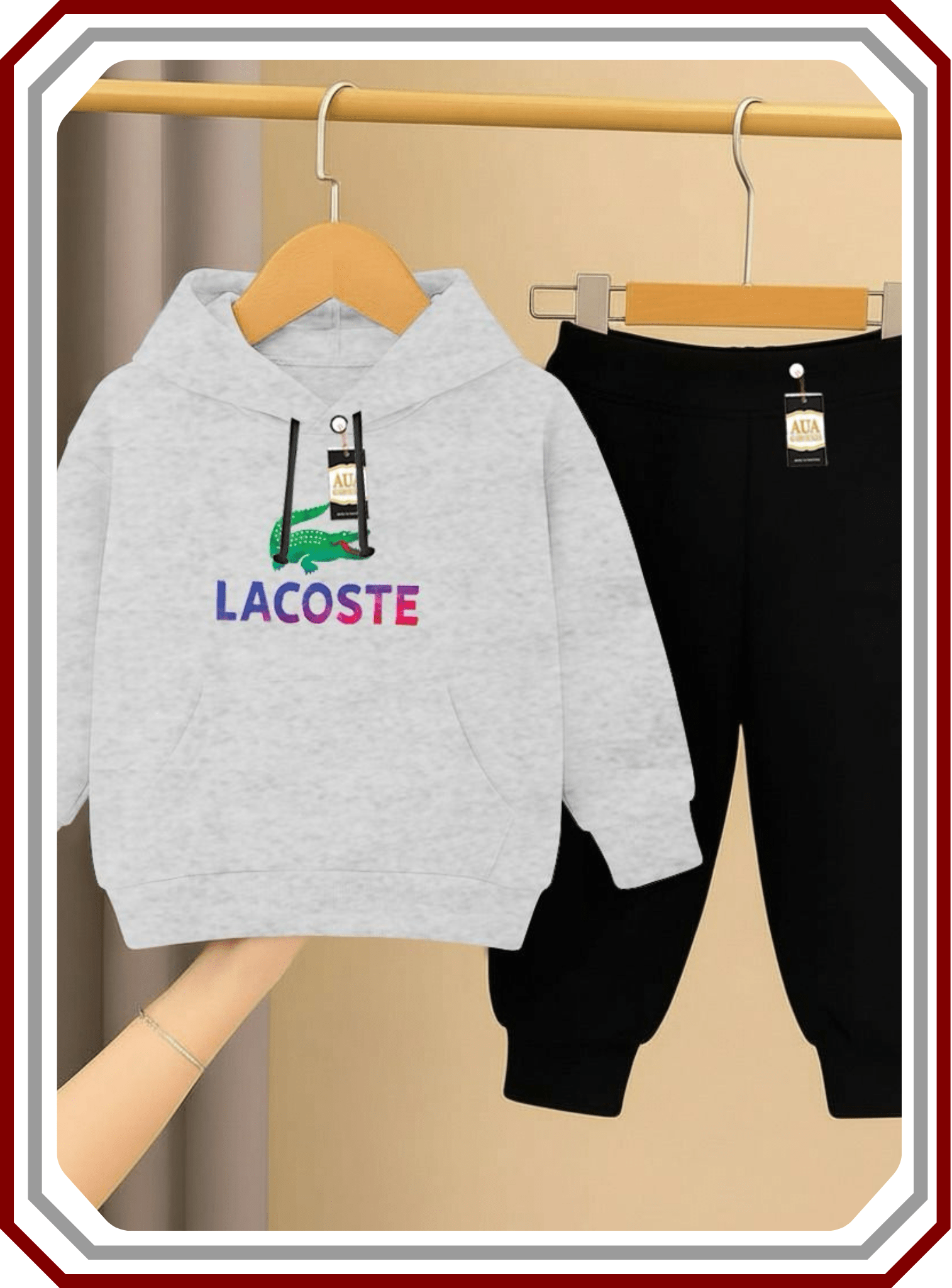 Kids Winter Fleece Tracksuit - Hoodie & Jogger Set (Age 2 - 10) - Pehna Textile