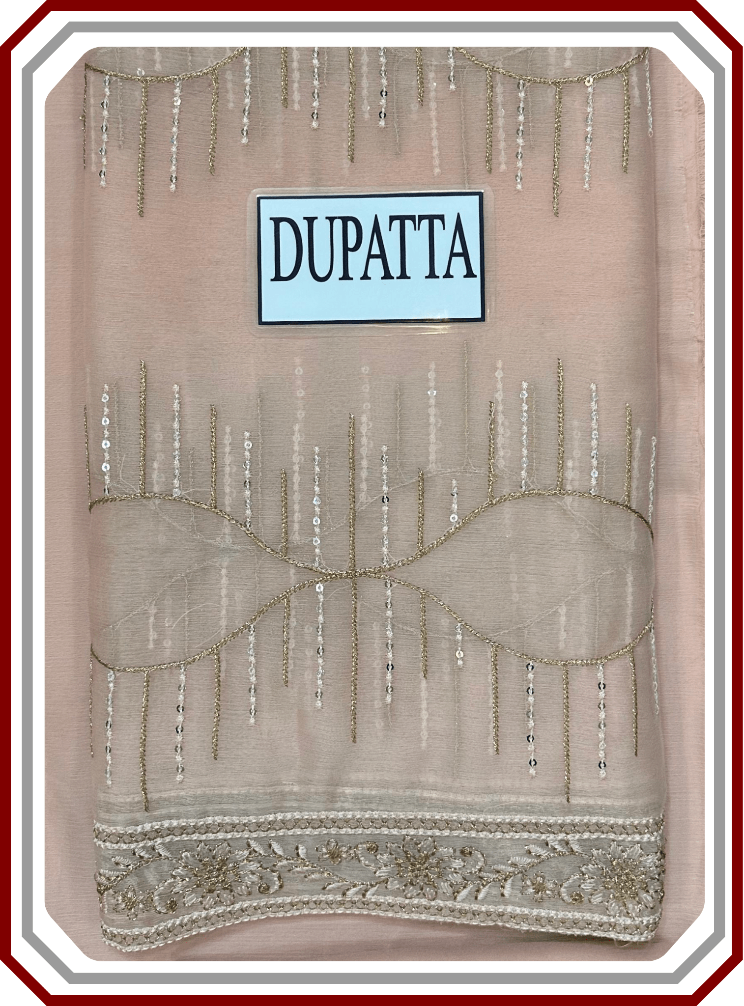 Ramsha Chiffon Suit Design 2495 - Inner Included - Pehna Textile