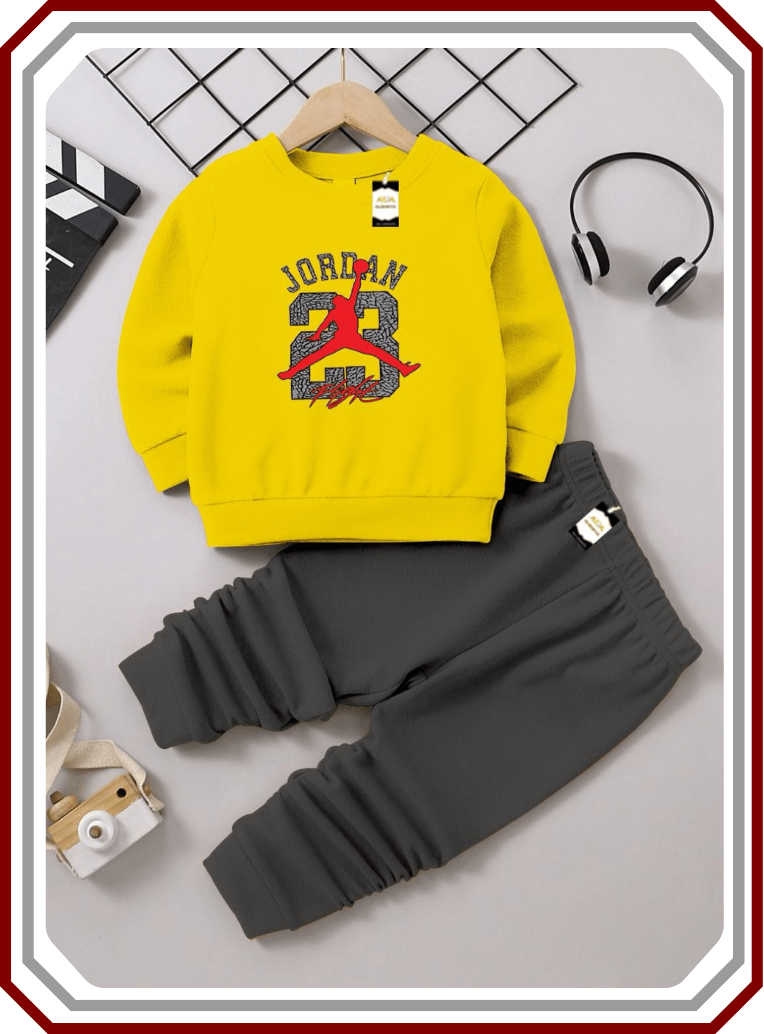 Kids Premium Fleece Winter Set - Sweatshirt & Trouser (6M - 10Y) - Pehna Textile